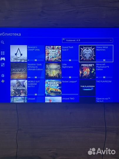 Sony playstation 4 pro 1tb 7208+11игр+2геймпада