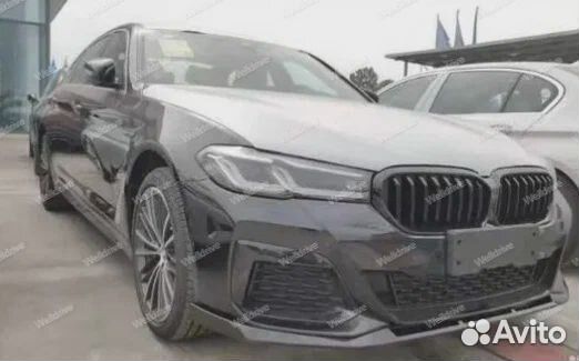 Губа передняя BMW 5 G30 рестайлинг FD стиль