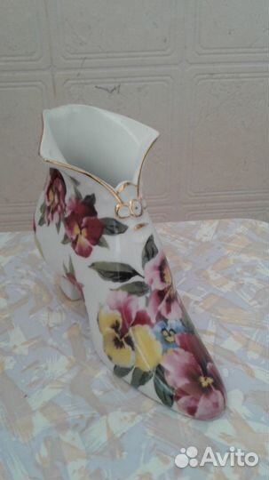 Фарфоровая салфетница английская коллекция