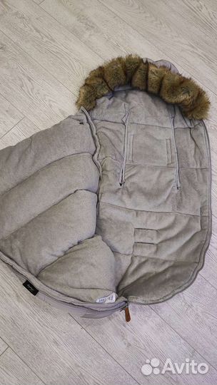 Зимний конверт в коляску