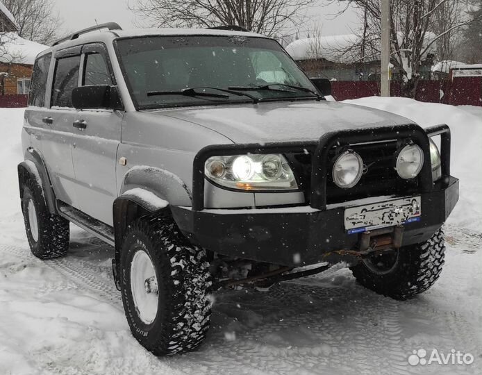 Силовой бампер УАЗ патриот