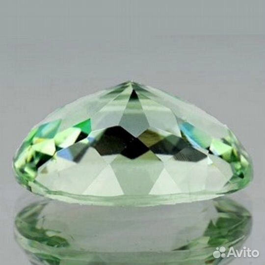 Аметист Празиолит натуральный 4,44Ct 13х10мм VVS Б