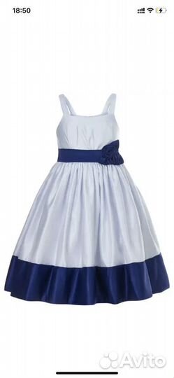 Нарядное платье для девочки 128