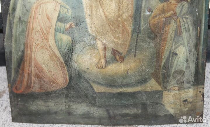 Икона Воскресение Христово на Цинке