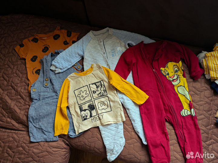 Вещи пакетом для мальчика 74