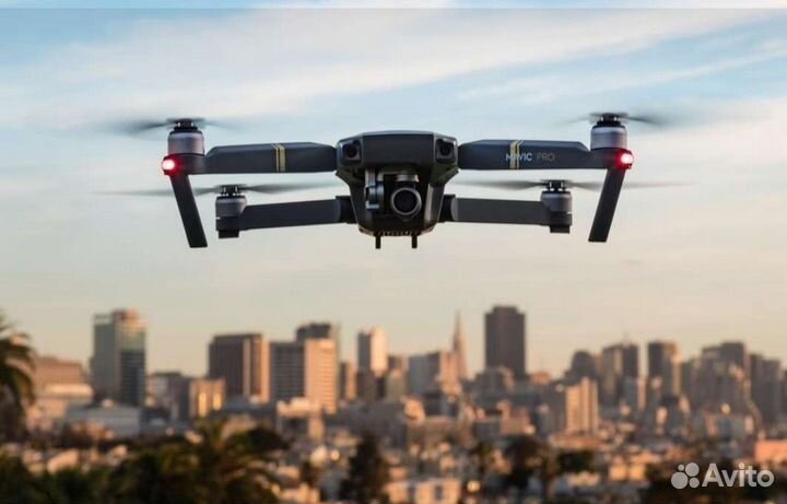 Видео и фото съёмка 4К с квадрокоптера