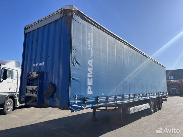 Полуприцеп шторный Krone SDP27, 2007