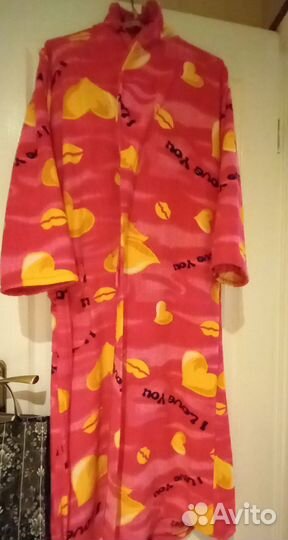 Халат махровый женский