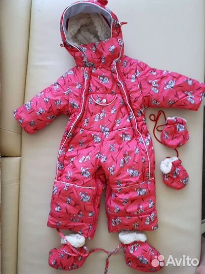 Зимний комбинезон-конверт