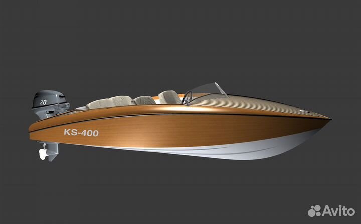 Моторная лодка KS-400. Набор для постройки
