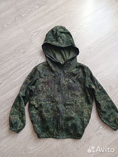 Детский костюм защитного цвета