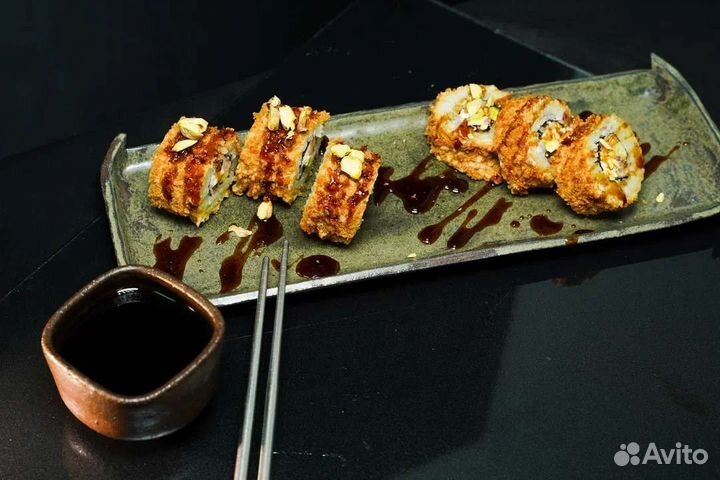 Готовый бизнес доставка суши, роллы