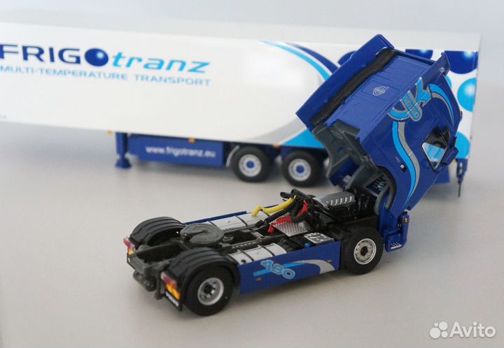 1/50 тягач Volvo Frigo фура реф WSI раритет