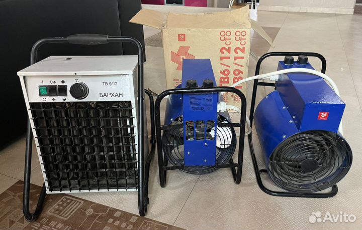 Тепловые пушки 380 B