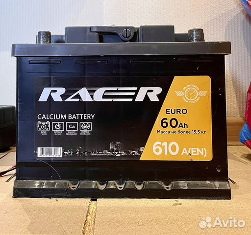 Аккумулятор 60 ач купить в Новокузнецке Racer | Авито