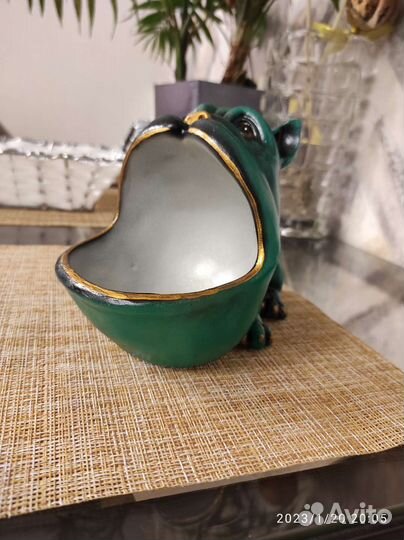 Красивая ваза статуэтка Бульдог