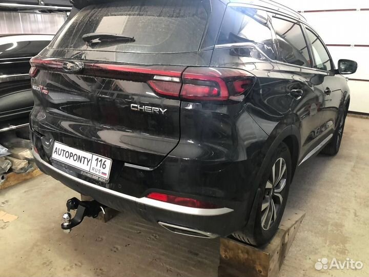 Фаркоп Chery Tiggo 7 PRO легкосъемный квадрат