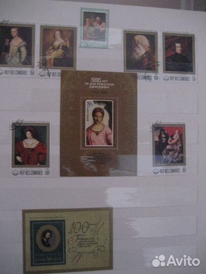 Марки живопись