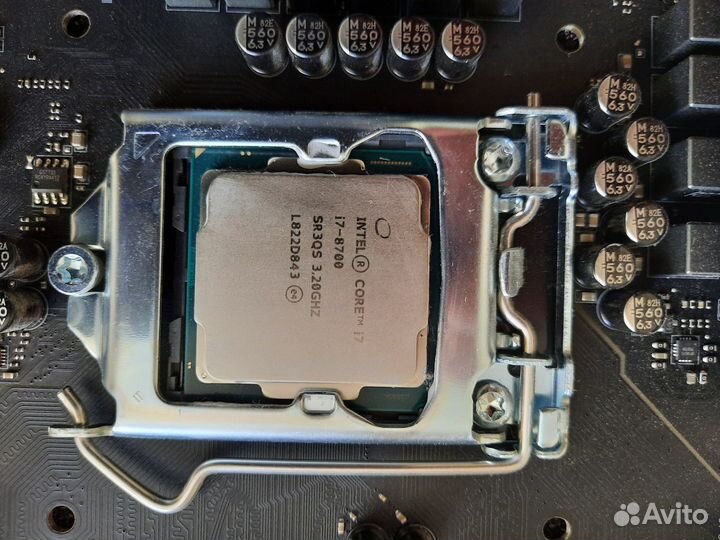 MSI Z370 krait gaming с процессором Intel i7-8700