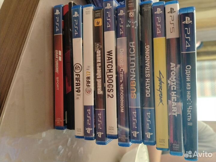 Диски на ps4 обмен
