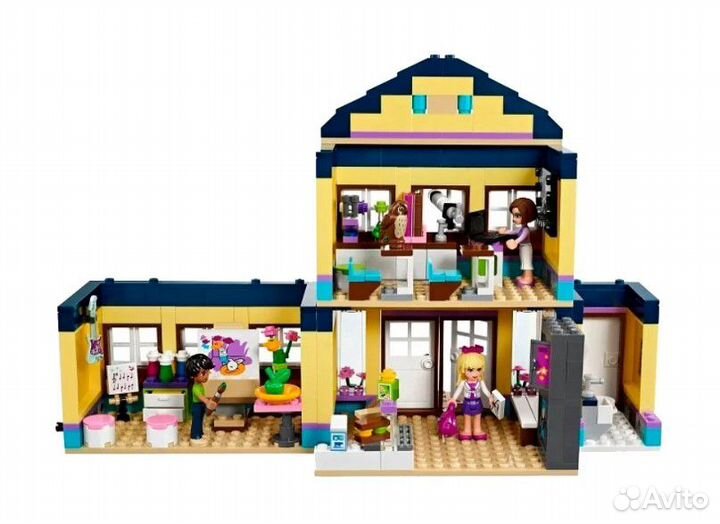 Конструктор. Friends 10166 Школа Хартлейк Сити