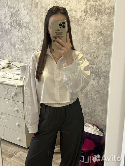 Укороченная рубашка