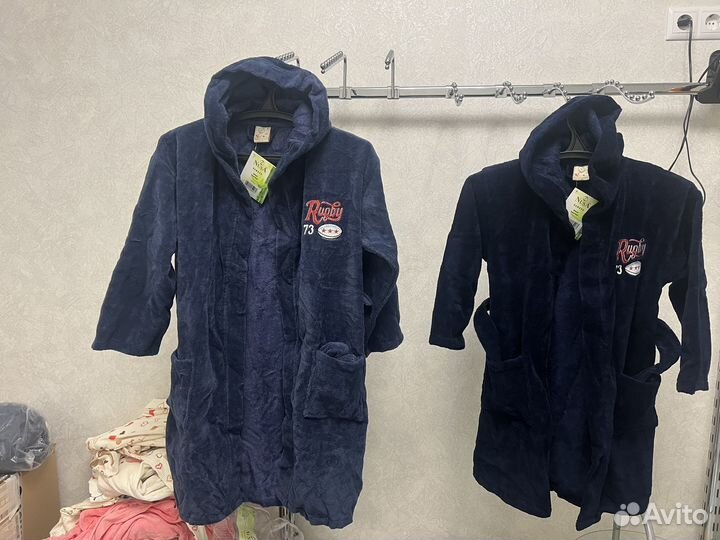 Махровые халаты на мальчика бренд nusa