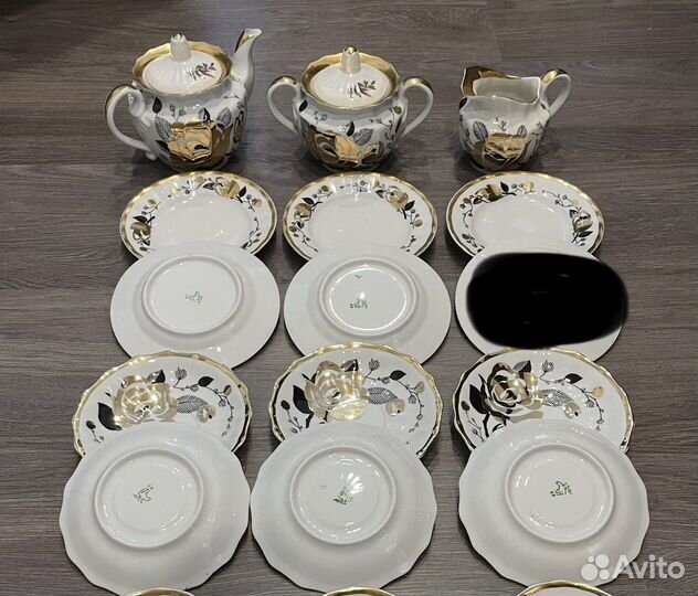 Сервиз чайный фарфор 