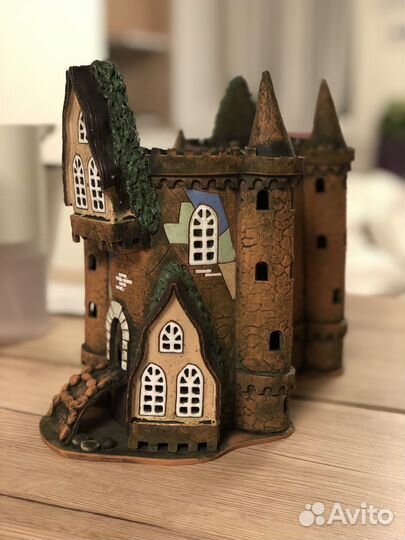 Замок декор аквариумный