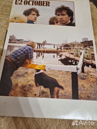 Виниловая пластинка U2 October Югославия 1981