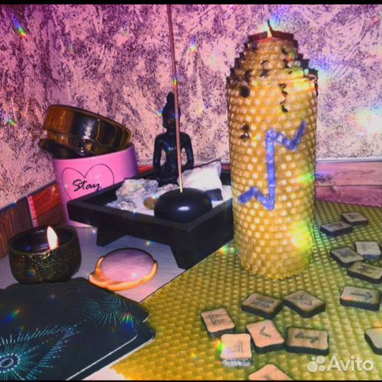 Свечи восковые ручной работы