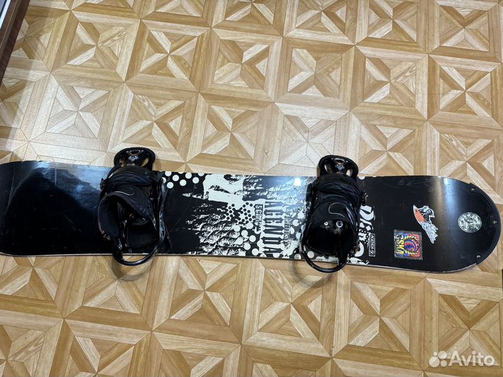 Сноуборд rade agenda 156 с крепами burton