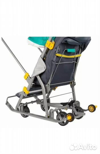 Санки коляска ника kids