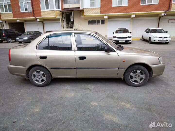Hyundai Accent 1.5 МТ, 2005, 190 000 км
