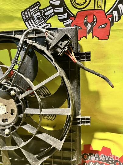 Диффузор радиатора в сборе Volkswagen Polo 5 1.6