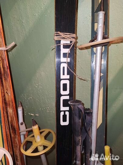 Лыжи беговые советские