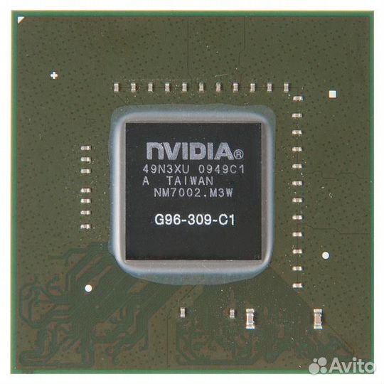 Видеочип nVidia GeForce 9500 GT, с разбора G96-309