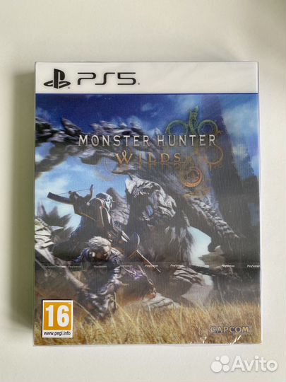 Monster Hunter Wilds Lenticular PS5 Новый Диск