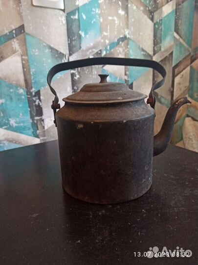 Чайник из латуни СССР