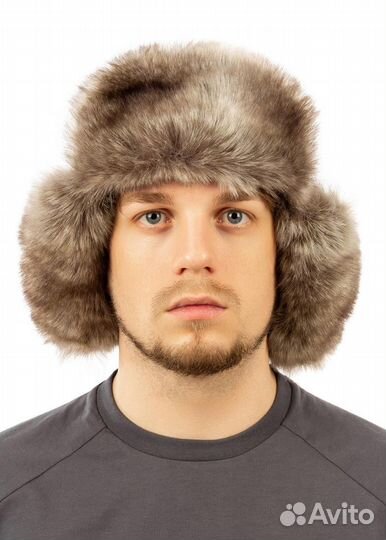 Шапка-ушанка Nova Tex Нельма grayling таслан, хаки