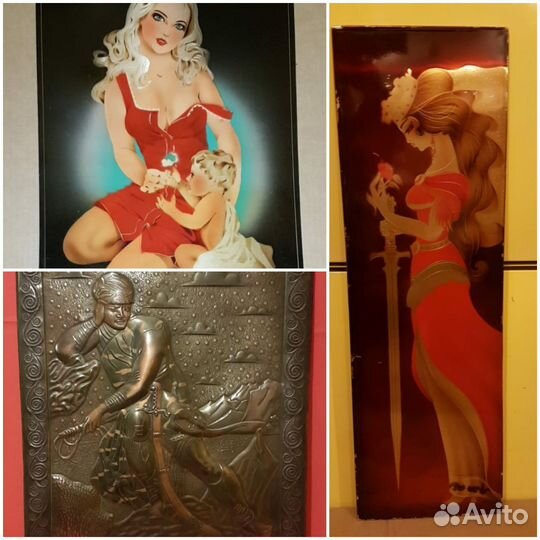 Чеканка и картина на металле