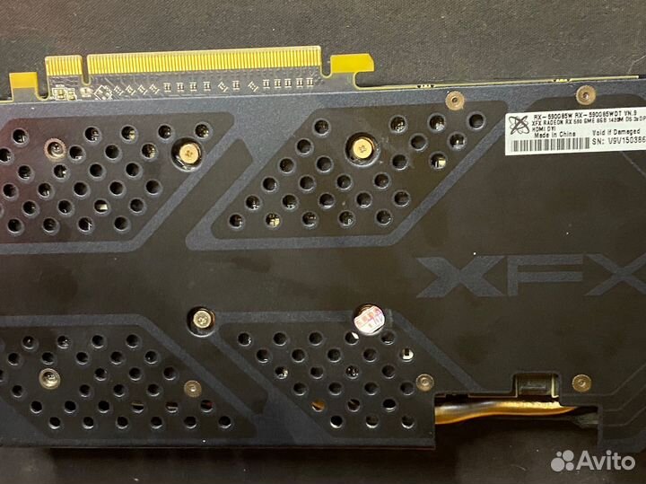 Видеокарта XFX Rx590 Gme