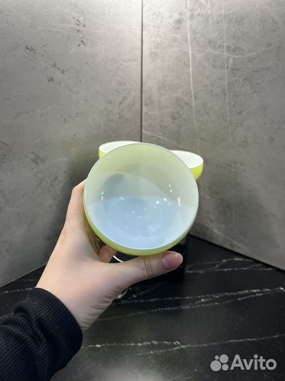 Набор бокалов/креманок Crystalex Praline green