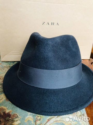 Стильная фетровая шляпа zara