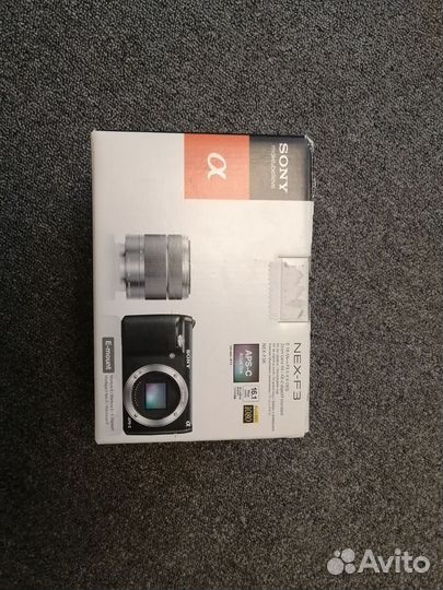 Фотоаппарат Sony NEX-F3 черный