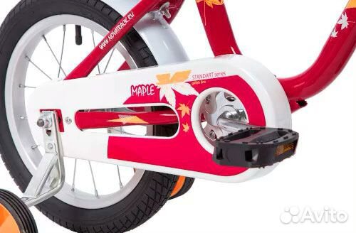 Велосипед novatrack maple 14 (2019) красный