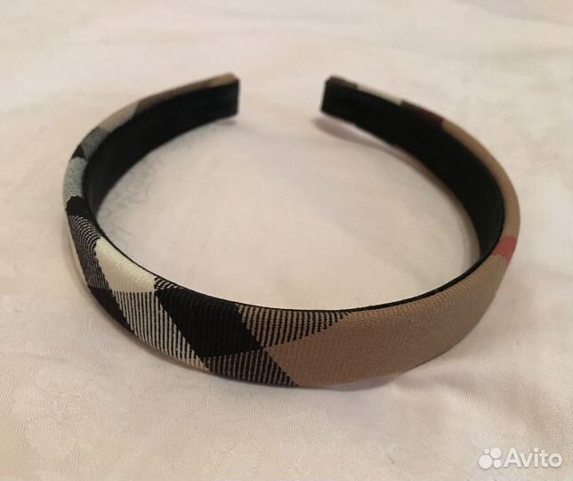 Burberry ободок для волос оригинал