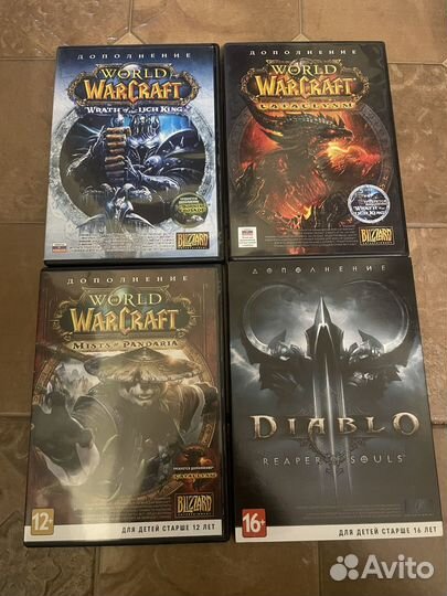 Игровые диски вселенная Blizzard