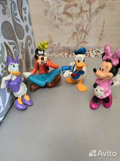 Игрушки фигурки друзья Микки Мауса