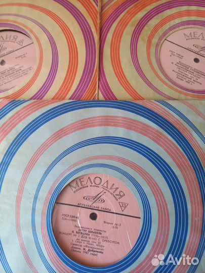 Грампластинки: Серия Выдающиеся дирижеры